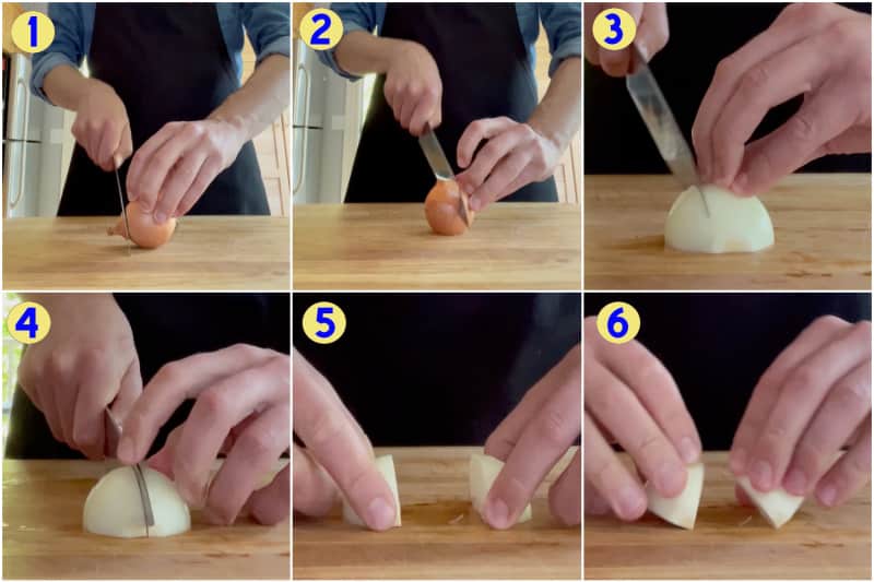 The Easiest, Best Way to Cut an Onion? Learn the Leapfrog Technique